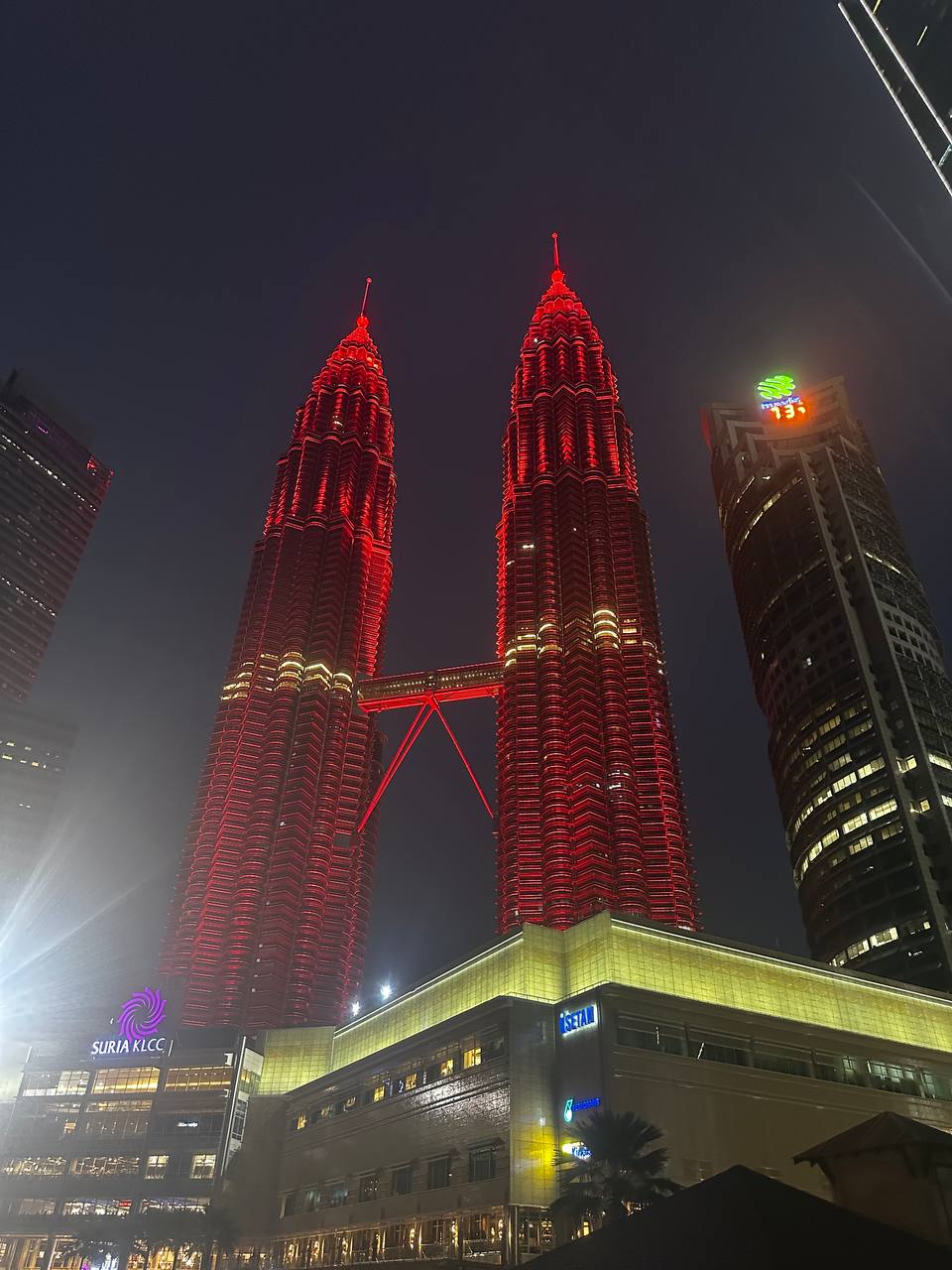 Petronas Towers Red